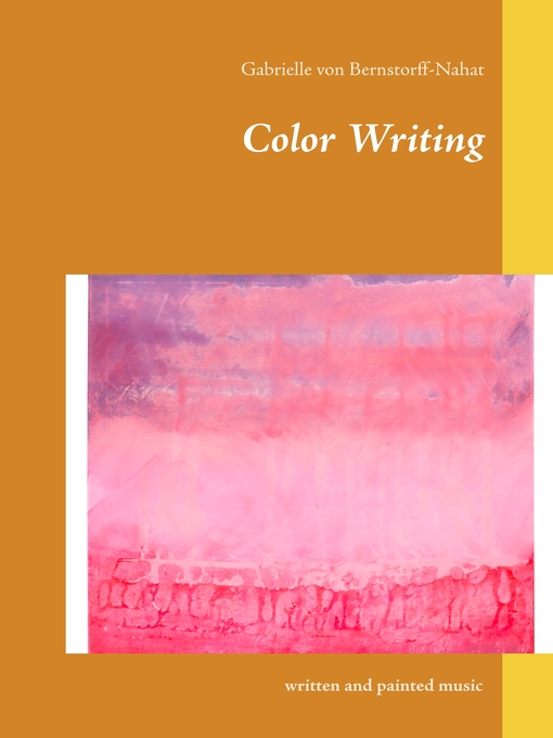 Cover of Color Writing